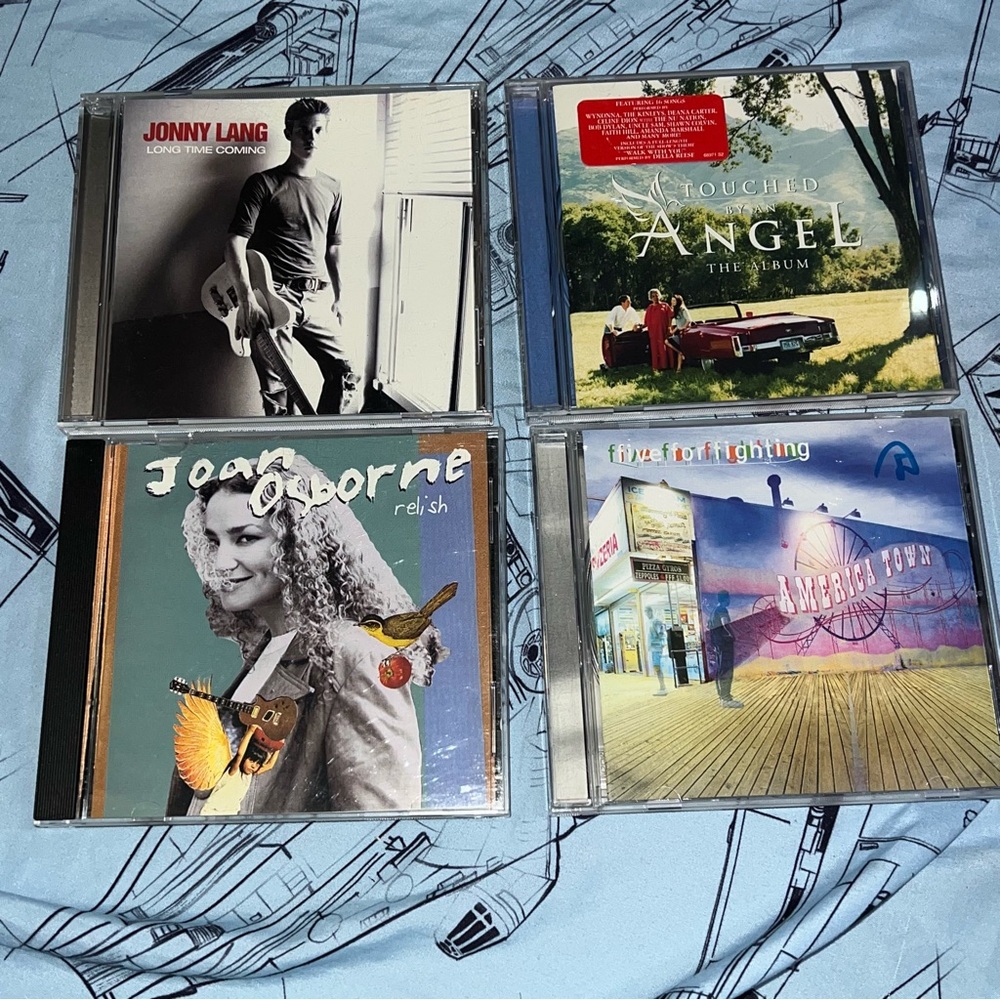 CD Album Collection with Various Artists - Jonny Lang, Joan Osborn…